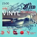 DnB only Vinyl Night 3 @ Cinema Club